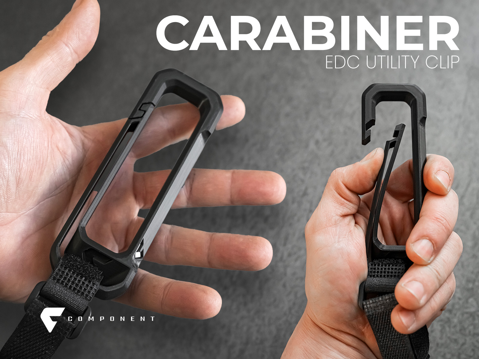 Utility Carabiner Clip - EDC Accessory