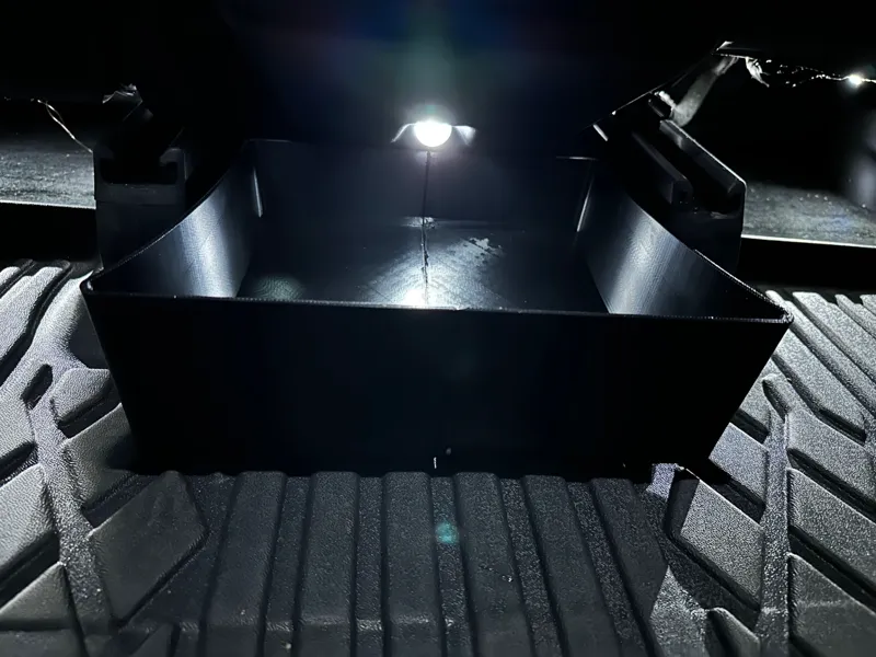 Tesla Model X Rear Center Console Storage Bin