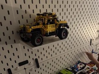 IKEA Skadis continuous shelf