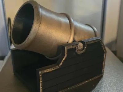 Cannon Pen Holder