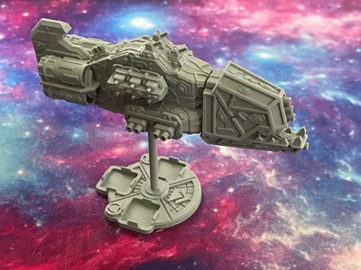 BFG Orks Kill Kroozer