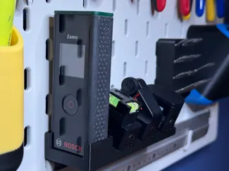 Bosch Zamo III Laser - Ikea Skadis