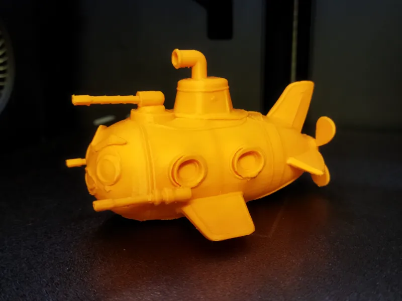 Cartoon Kampf-U-Boot