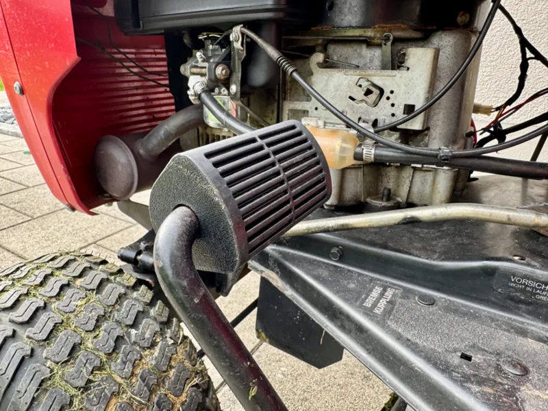 Pedal for riding lawn mower