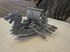 Dragon ship with crew