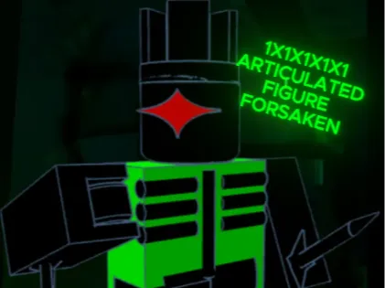 1X1X1X1X1 articulated forsaken figure