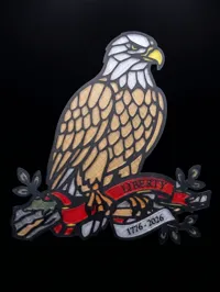 Consolidated-Liberty Eagle 0.2mm layer, 2 walls, 100% infill