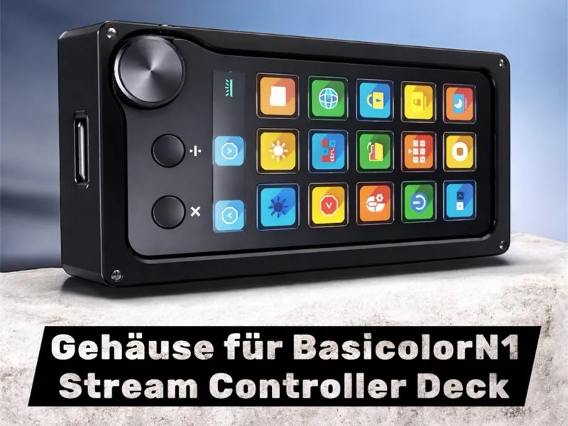 Gehäuse für Basicolor N1 Stream Controller 