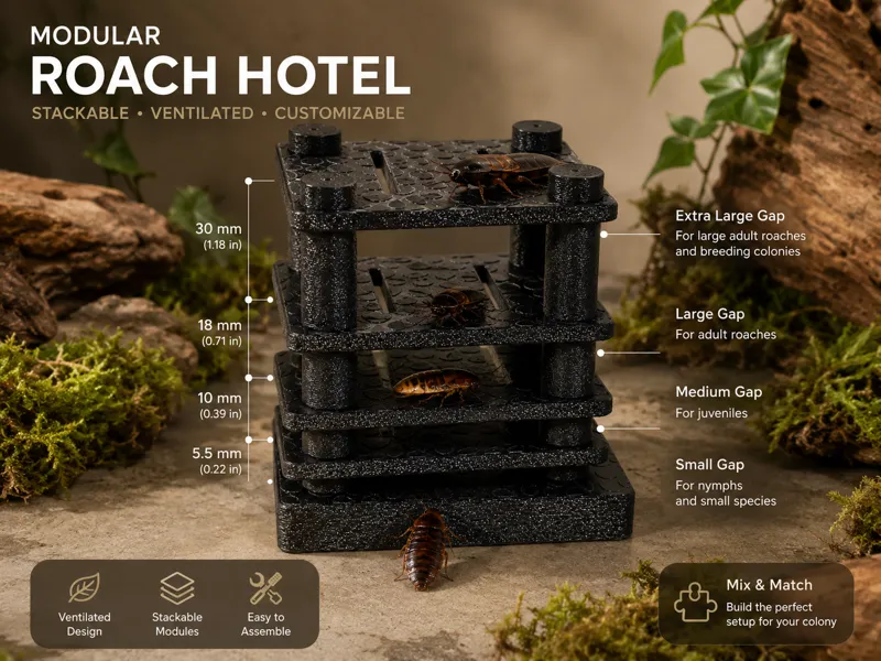 Modular Roach Hotel System