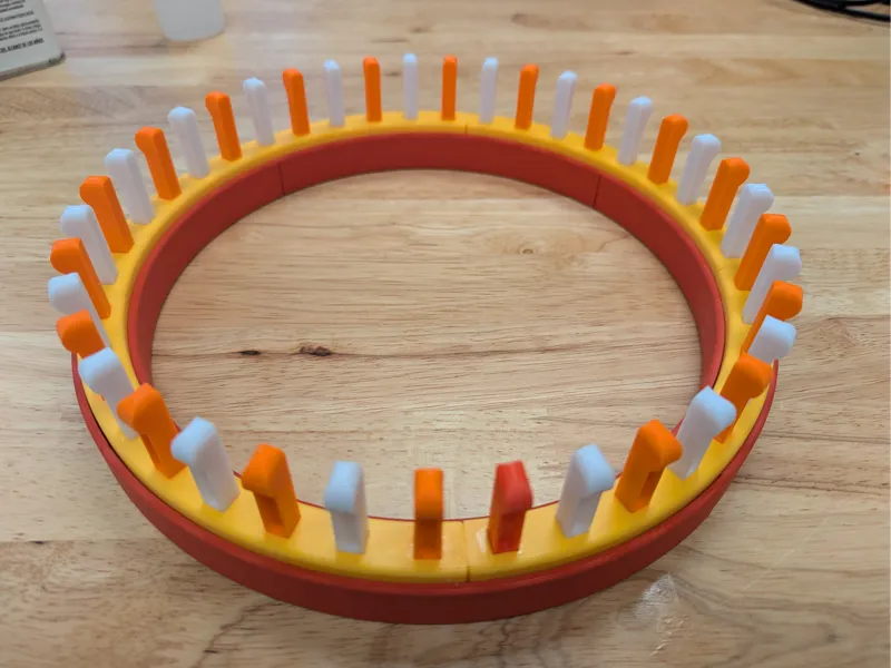 Parametric 3/4" Large Gauge Knitting Loom