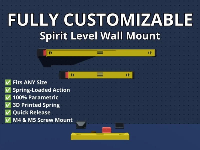 Spirit Level holder