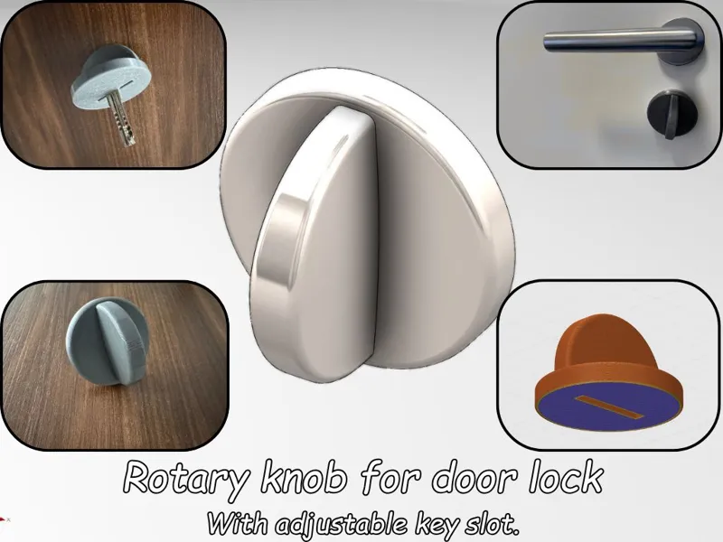 Rotary knob for door lock