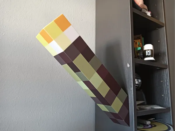 Support de torche Minecraft