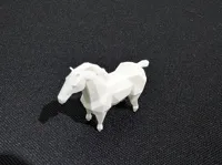 Cheval miniature low poly — photo 2