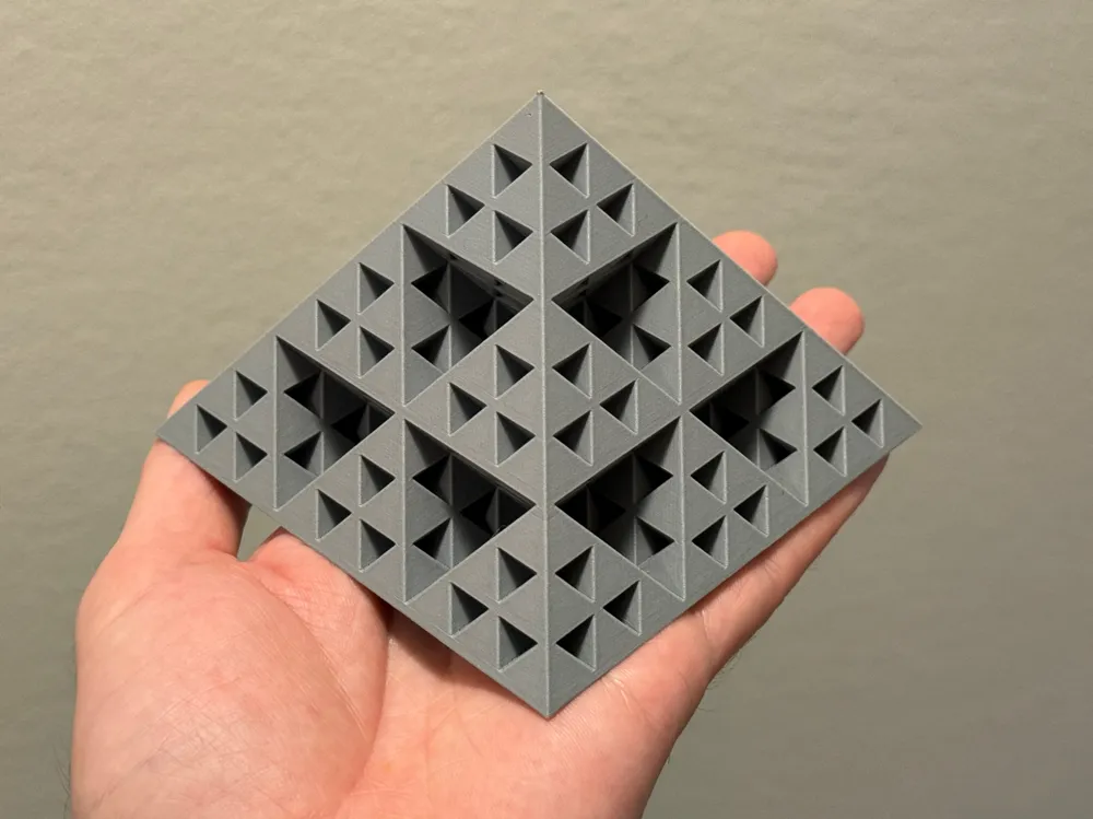 Pascal's Pyramid Patterns Pascal Octahedron Fractal Pyramid - Level 2 by Endless Design Lab 🌀 ...