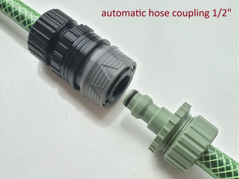 Automatic Schnell-Kupplung für 1/2" Gartenschlauch