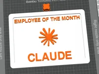 Claude EOTM 200% 0.2mm layer, 2 walls, 15% infill