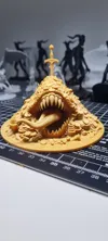 CON SUPPORTI 0.4mm nozzle, 0.08mm layer, 2 walls, 15% infill