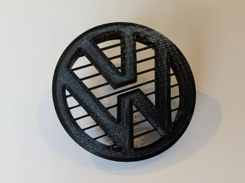 VW Logo Abdeckung für Lüfter / Luftauslass rund