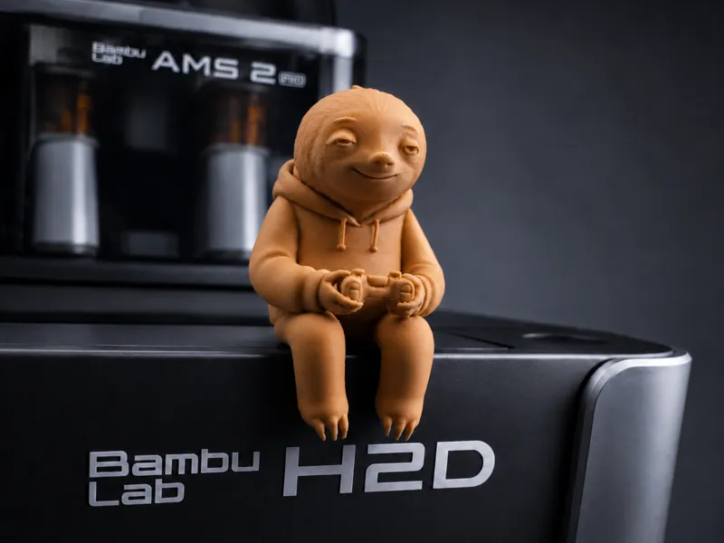 Hoodie Sloth Desk Gamer