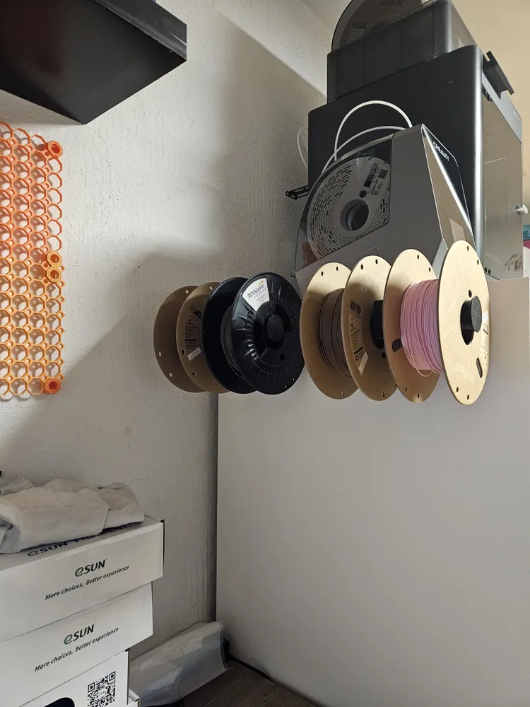 Filament Wall Mount – Modular & Detachable - Free 3D Print Model ...