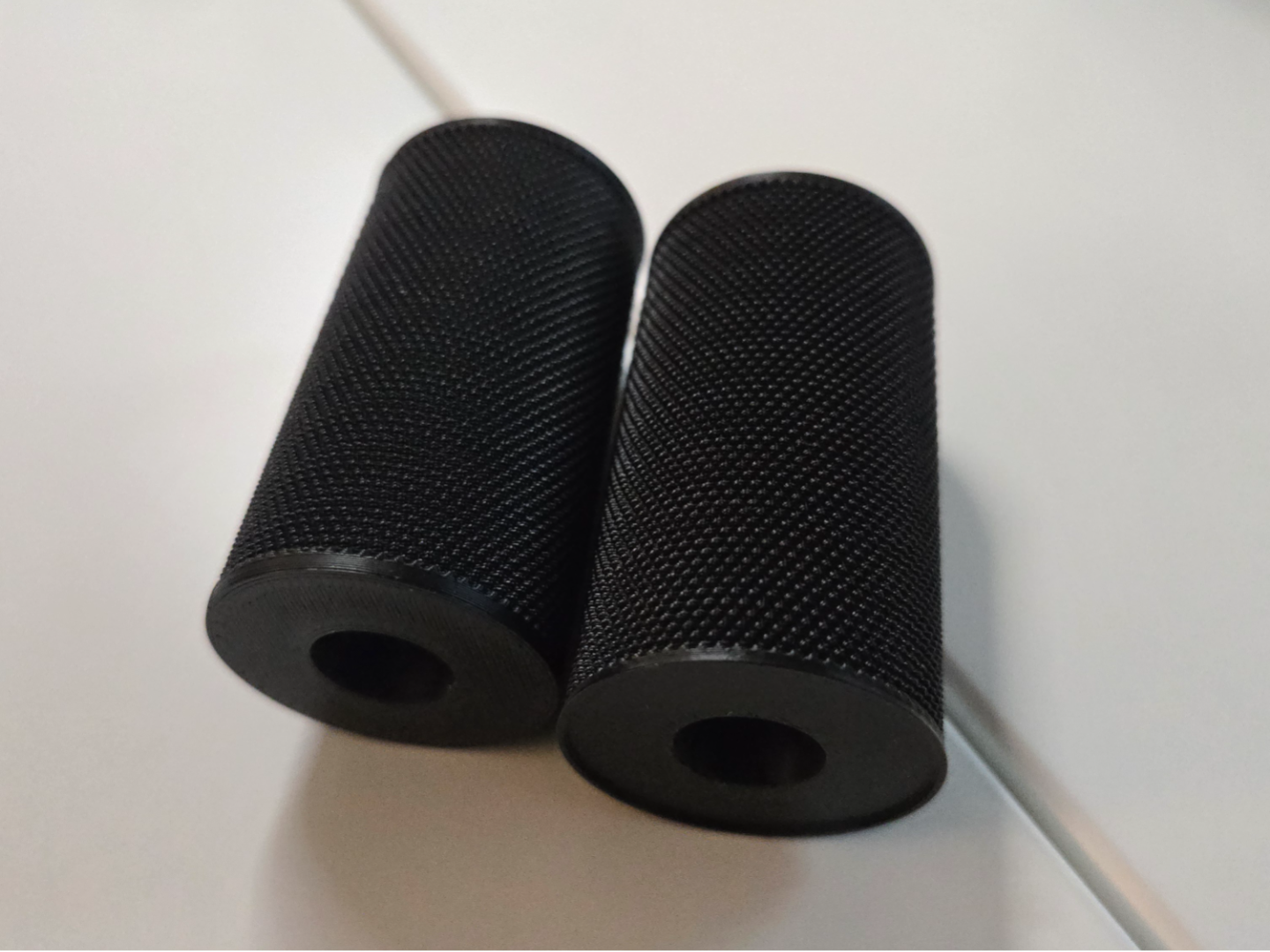 3D Printed Parts for DIY Curl Bar