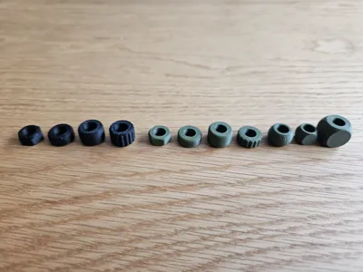 Paracord EDC Beads – 8 Designs