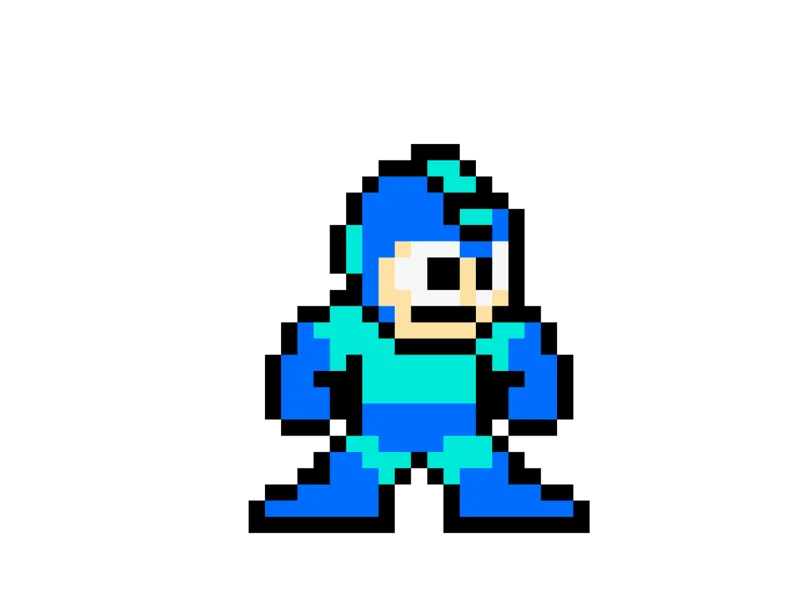 MegaMan Keychain