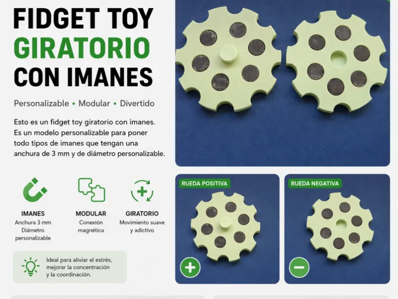 Fidget toy rueda