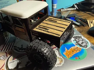 wood grain bed for wt micro fj45 crew body