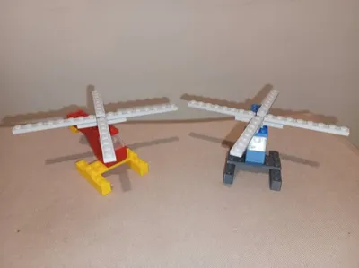 Brick Helicopter kit from 1989