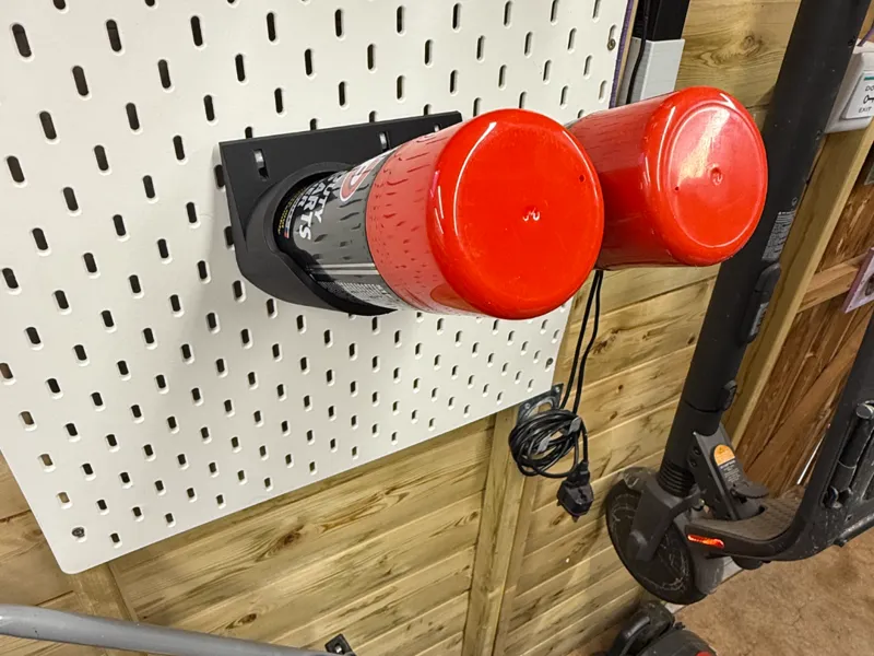 Ikea Skadis - 30 Degree Spray Can Holder (2 Cans)