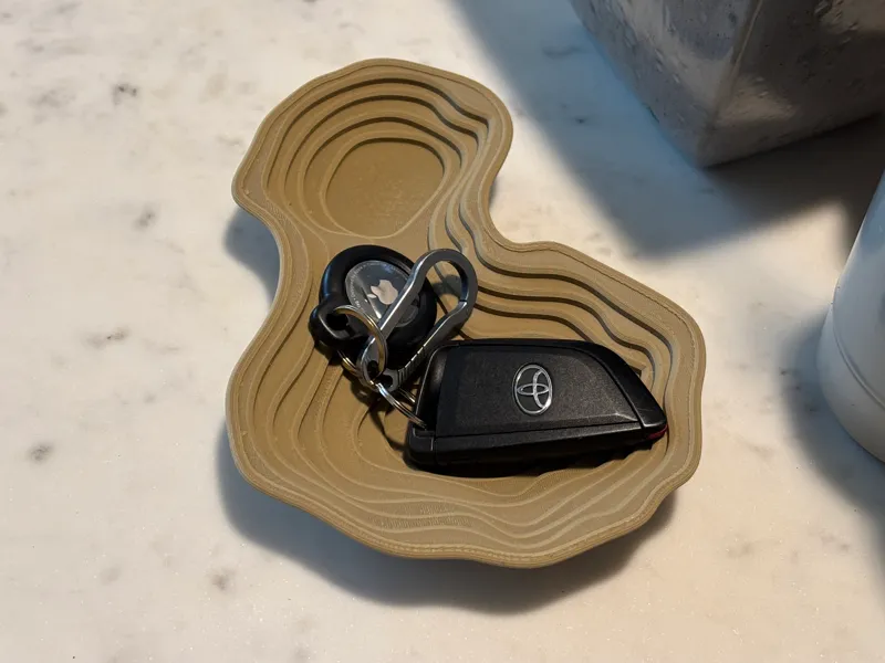 Topographic Catch-All Tray