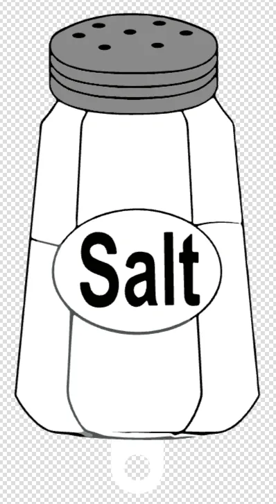 Salt Shaker Keychain