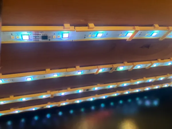 Support pour ruban LED 12 mm
