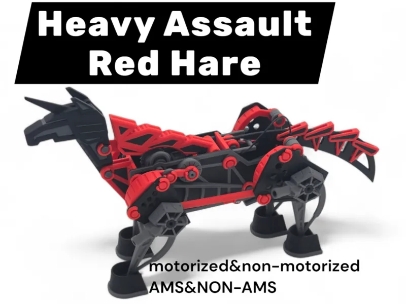 Heavy Assault Red Hare (motorized & non-motorized)