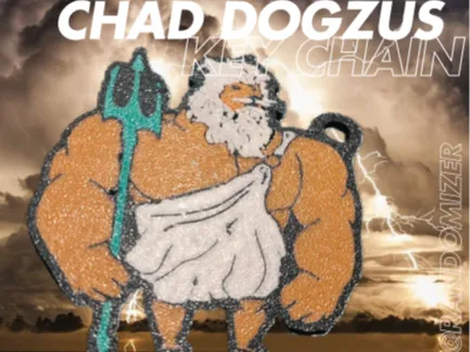 Dogzus Keychain