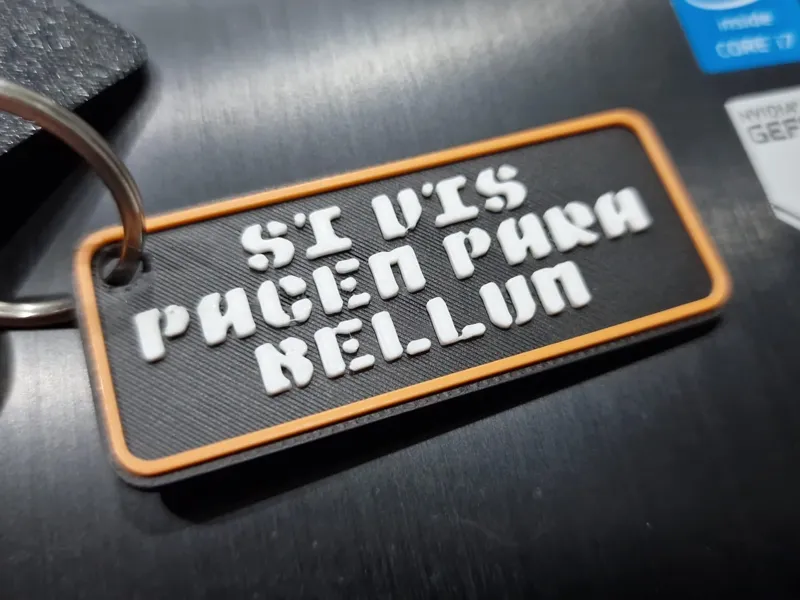 Portachiavi Si Vis Pacem Para Bellum