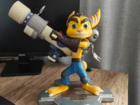 Statue collector Ratchet & Clank (remake) — photo 2