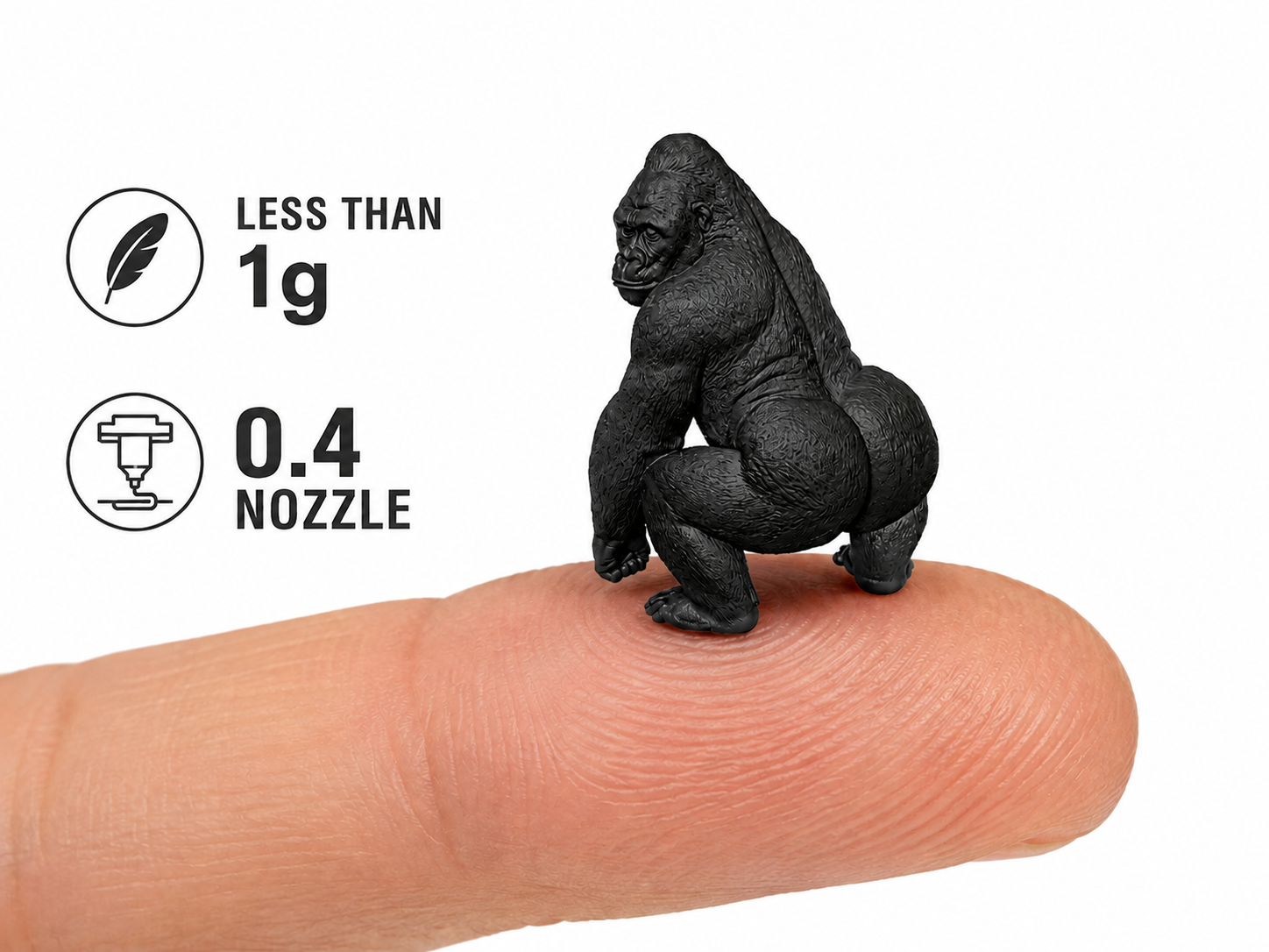 World's Smallest Twerking Gorilla 3D model