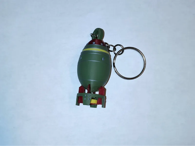 Fallout Mini Nuke Keychain