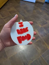 I Like Food (Quad a printing ideas don't ask why)