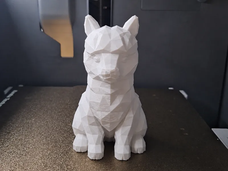 Low Polly Alpaca