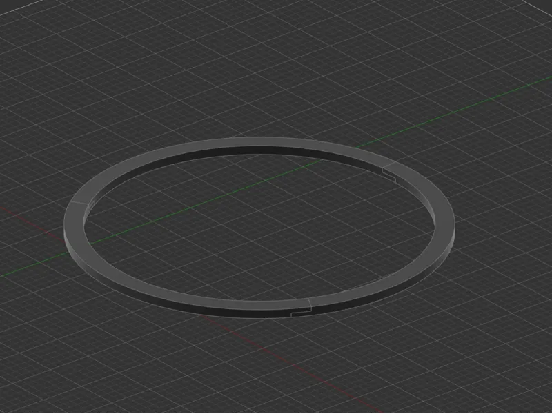 8 Inch Subwoofer Cutout Template (Glue, A1 Mini)