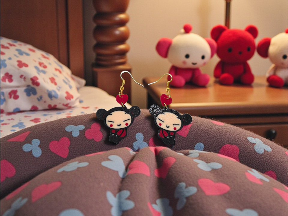Pucca love earrings