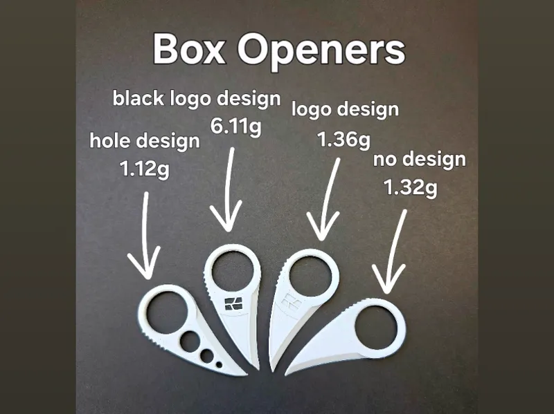 EDC Box Openers-4 Different Designs