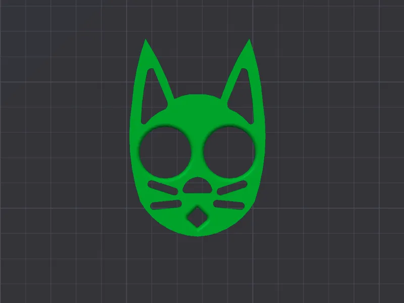 Cat Ear Keychain Self Defense