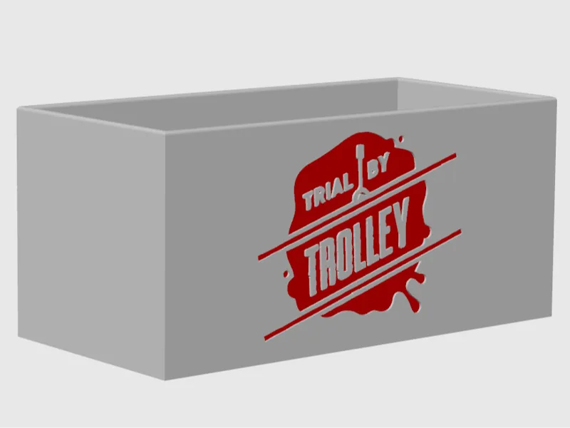 Trial by Trolley Sleeved Cards Box