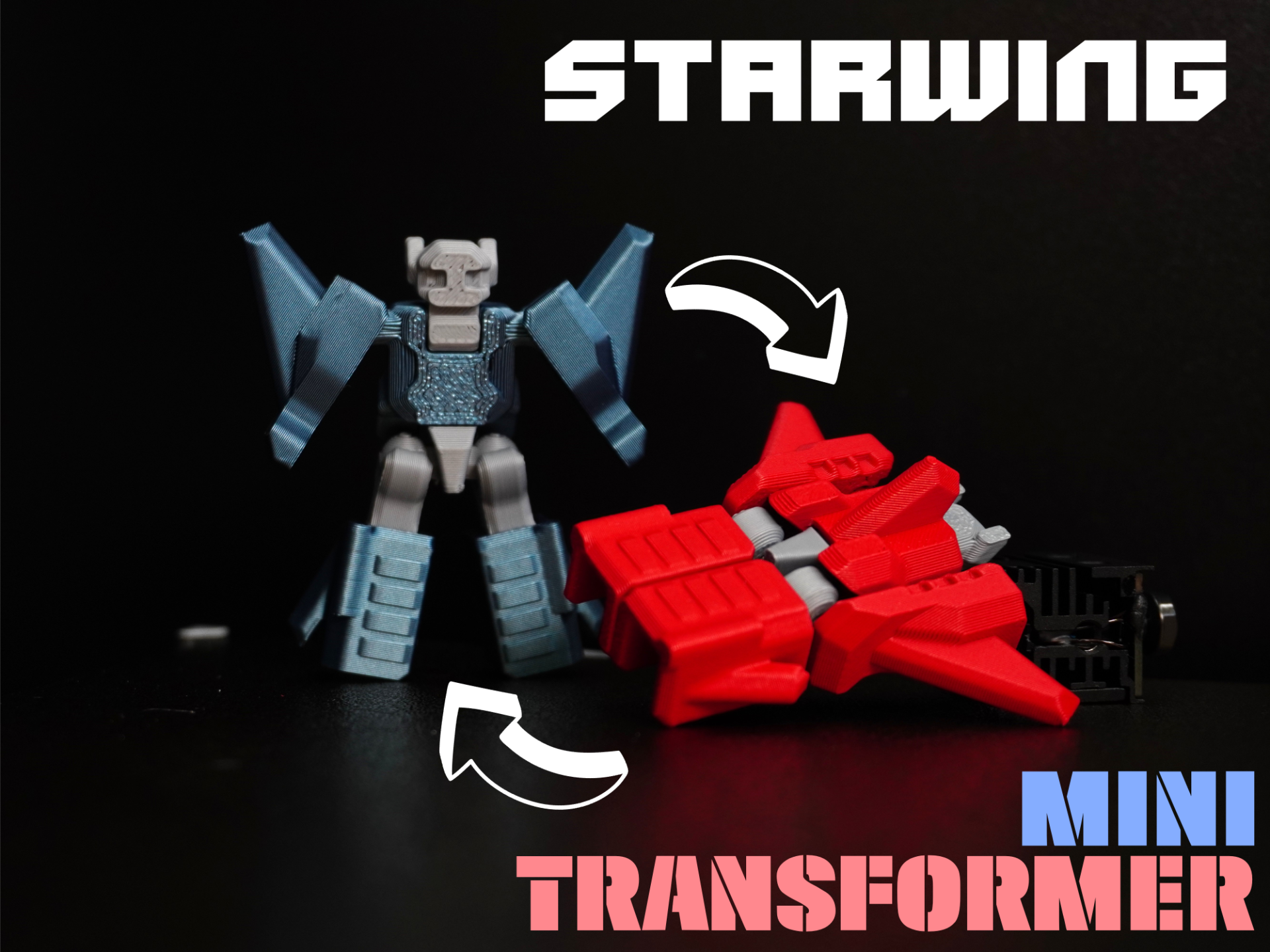 Mini Transforming Mech: Starwing