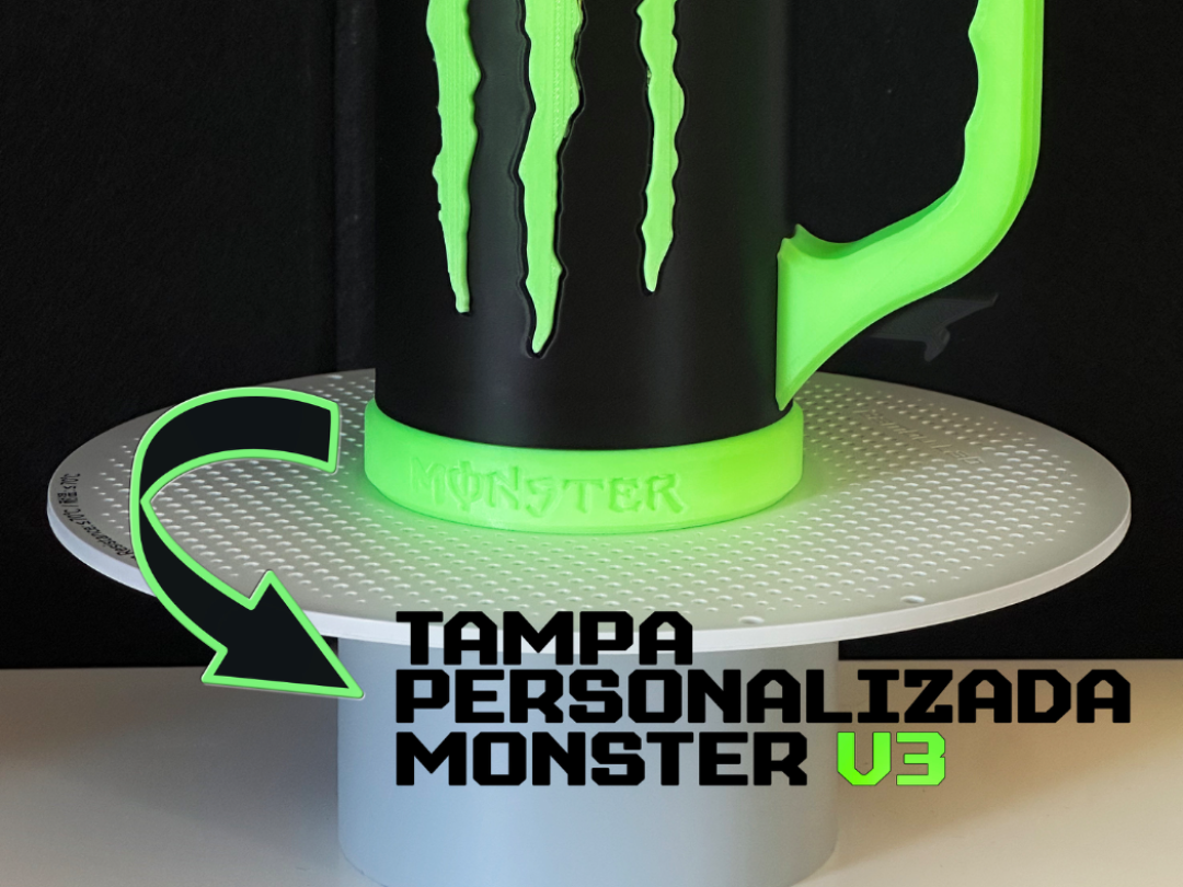 TAMPA PERSONALIZADA MONSTER V3 - 1